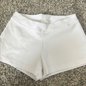 Capezio Women's Athletic White Shorts